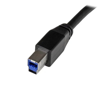 StarTech.com 1m SuperSpeed USB 3.0 Cable A to B - ONE CLICK SUPPLIES