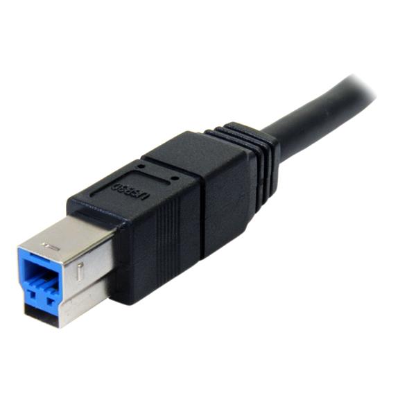 StarTech.com 3m Black SuperSpeed USB 3.0 Cable - ONE CLICK SUPPLIES