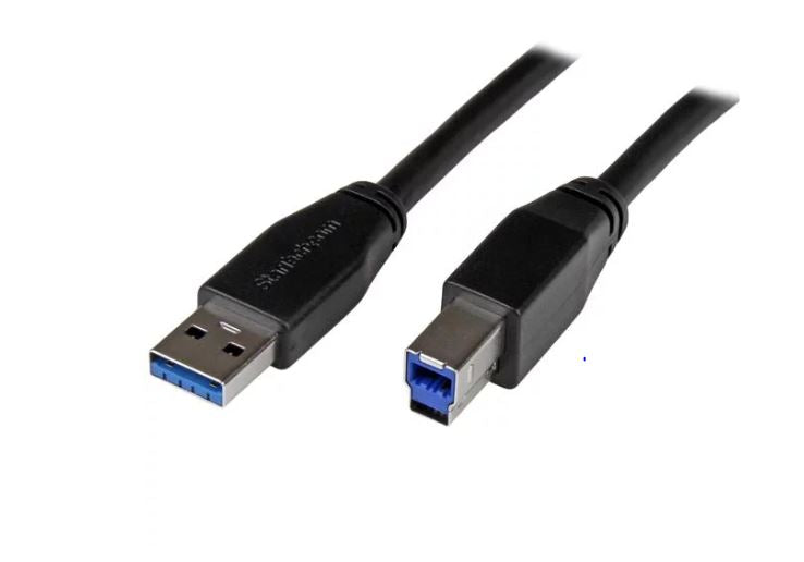 StarTech.com 5m Active USB 3.0 A to B Cable - ONE CLICK SUPPLIES