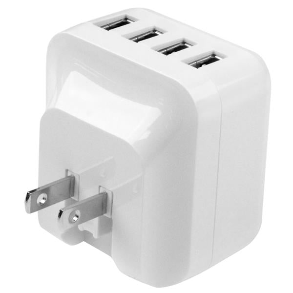 StarTech.com 4 Port USB Wall Charger 34W 6.8A - ONE CLICK SUPPLIES