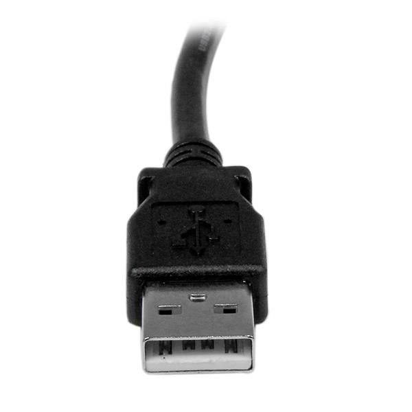 StarTech.com 3m USB 2.0 A to Left Angle B Cable - ONE CLICK SUPPLIES