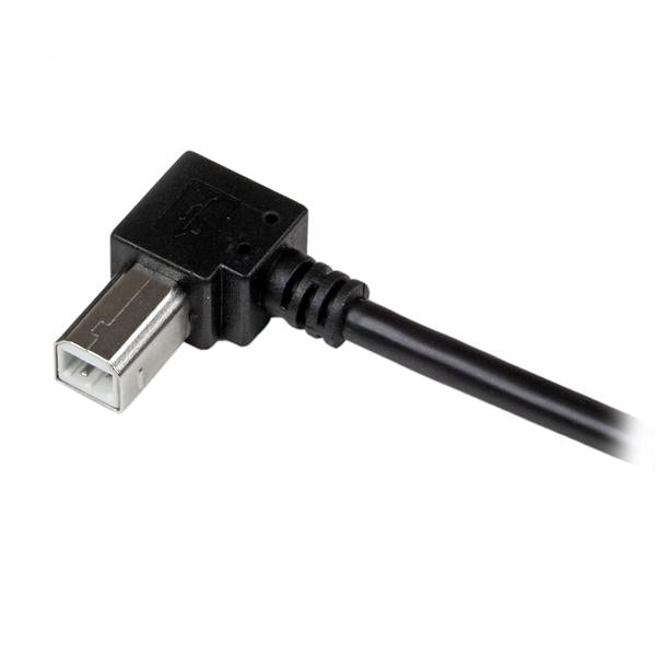 StarTech.com 3m USB 2.0 A to Right Angle B Cable - ONE CLICK SUPPLIES