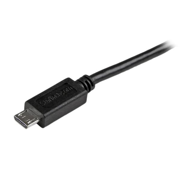 StarTech.com 15cm Charge USB to Slim Micro USB - ONE CLICK SUPPLIES