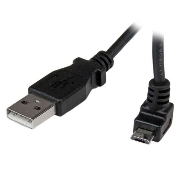 StarTech.com 1M Up Angle Micro USB Cable - ONE CLICK SUPPLIES