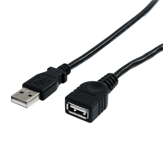 StarTech.com 10 ft Black USB 2.0 Extension Cable - ONE CLICK SUPPLIES