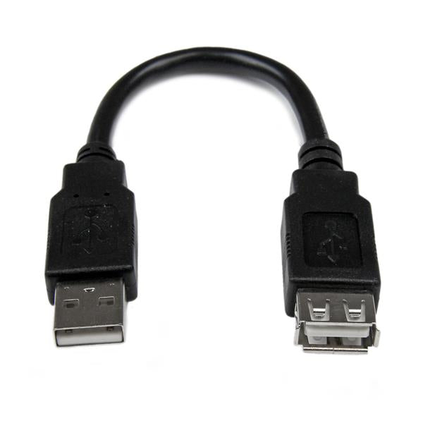 StarTech.com 6in USB 2.0 Extension Adapter Cable - ONE CLICK SUPPLIES