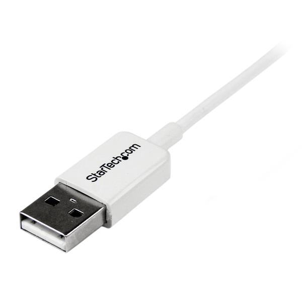 StarTech.com 2m White Micro USB Cable A to Micro B - ONE CLICK SUPPLIES