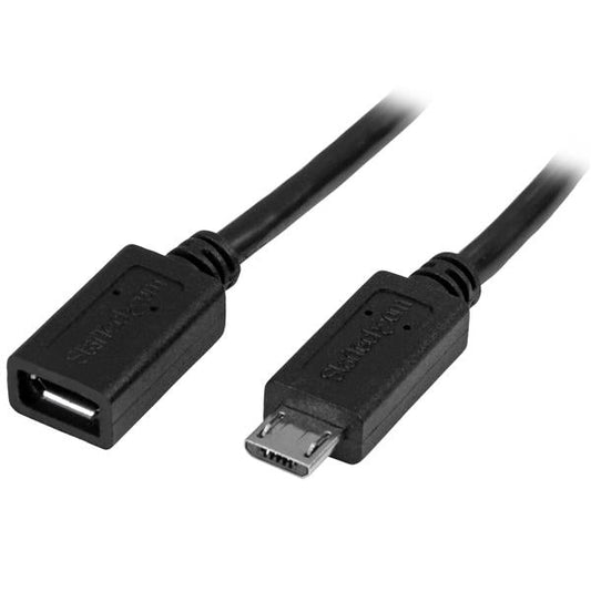 StarTech.com 20in Micro USB Extension Cable - ONE CLICK SUPPLIES