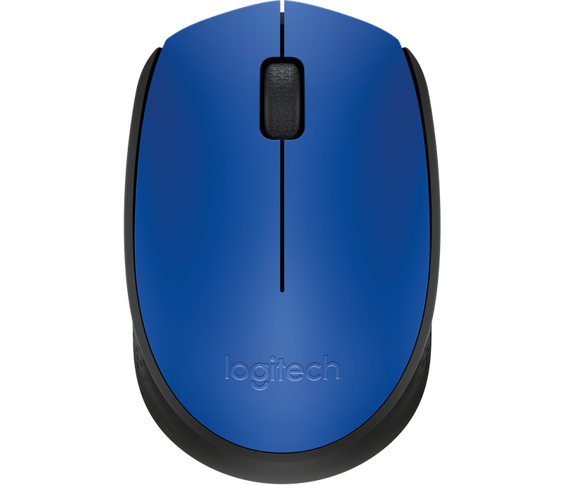 Logitech M171 Wireless Blue Mouse - ONE CLICK SUPPLIES