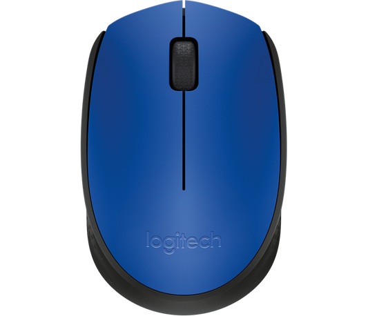 Logitech M171 Wireless Blue Mouse - ONE CLICK SUPPLIES