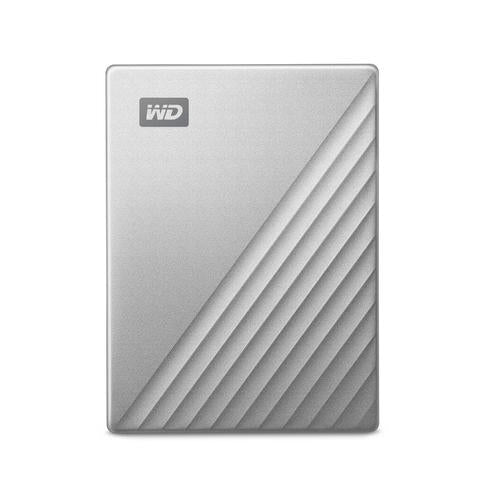 WD 2TB Passport Ultra USB 3 Silver External HDD - ONE CLICK SUPPLIES