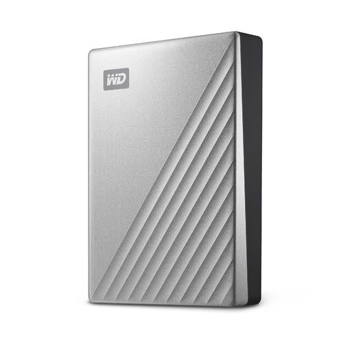 WD 2TB Passport Ultra USB 3 Silver External HDD - ONE CLICK SUPPLIES