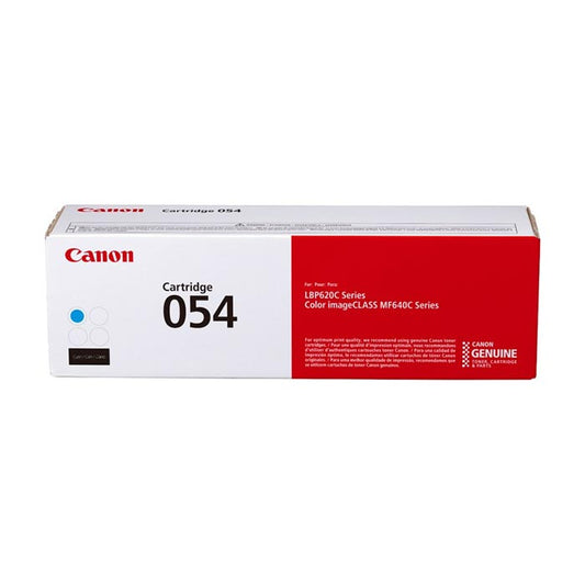 Canon 054C Cyan Standard Capacity Toner Cartridge 1.2k pages - 3023C002 - ONE CLICK SUPPLIES