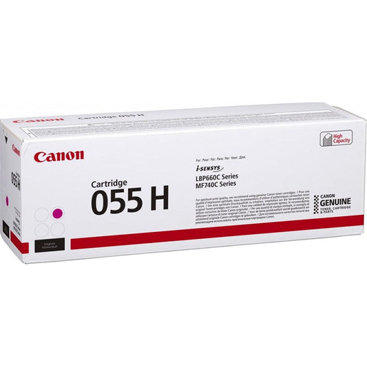 Canon 055HM Magenta High Capacity Toner Cartridge 5.9k pages - 3018C002 - ONE CLICK SUPPLIES