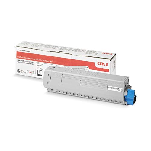 OKI Black Toner Cartridge 10K pages - 46861308 - ONE CLICK SUPPLIES