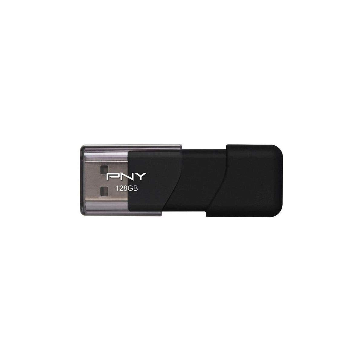 PNY FD 128GB Attache 4 USB2.0 Black - ONE CLICK SUPPLIES