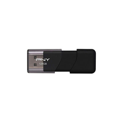 PNY FD 128GB Attache 4 USB2.0 Black - ONE CLICK SUPPLIES