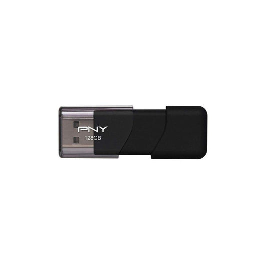 PNY FD 128GB Attache 4 USB2.0 Black - ONE CLICK SUPPLIES