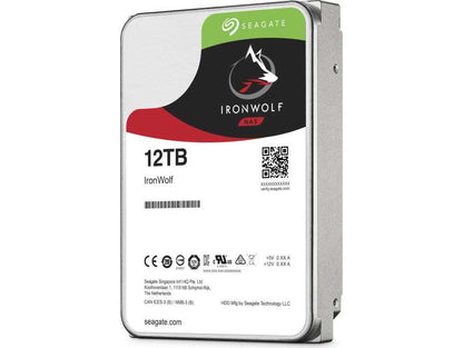 Seagate HDD Internal 12TB IronWolf 72 SATA 3.5 - ONE CLICK SUPPLIES