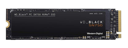 WD SSD 500GB M.2 NVMe Black SN750 Heatsink - ONE CLICK SUPPLIES