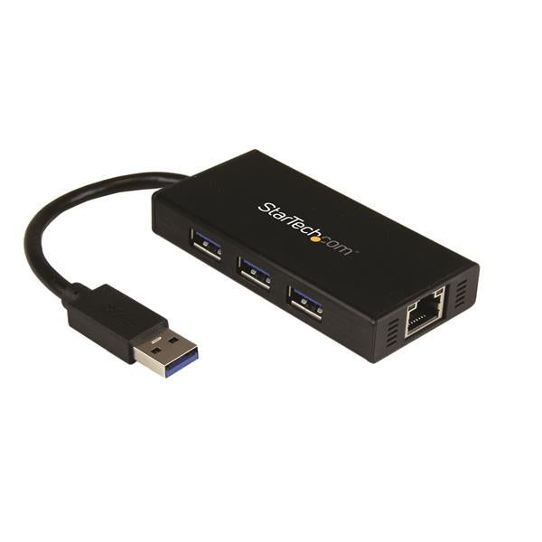 StarTech.com Staertech 3 Port Portable USB 3.0 Hub - ONE CLICK SUPPLIES