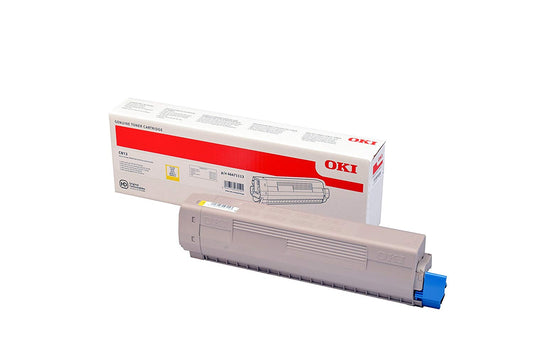 OKI Yellow Toner Cartridge 5K pages - 46471113 - ONE CLICK SUPPLIES