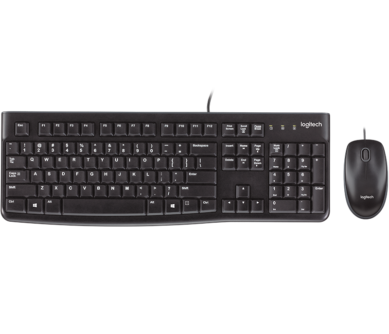 Logitech MK120 Int. EER Keyboard and Mouse Combo - ONE CLICK SUPPLIES