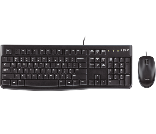 Logitech MK120 Int. EER Keyboard and Mouse Combo - ONE CLICK SUPPLIES