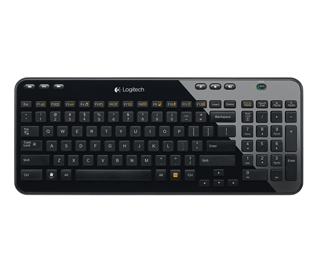 Logitech K360 Wireless QWERTY Keyboard - ONE CLICK SUPPLIES