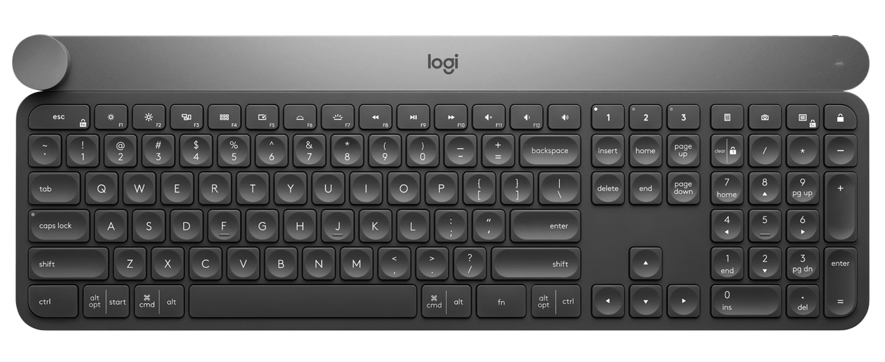 Logitech Craft Advanced QWERTY Keyboard - ONE CLICK SUPPLIES