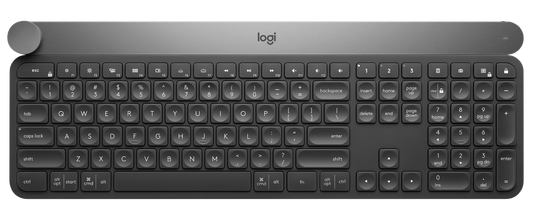 Logitech Craft Advanced QWERTY Keyboard - ONE CLICK SUPPLIES