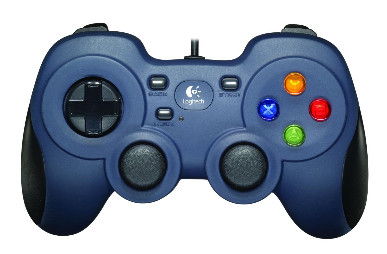 Logitech F310 USB Wired Gamepad Blue - ONE CLICK SUPPLIES