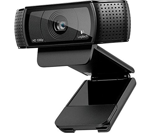 Logitech HD Pro C920 3 Megapixels 1920 x 1080 Pixels Resolution USB 2.0 Webcam Black - ONE CLICK SUPPLIES