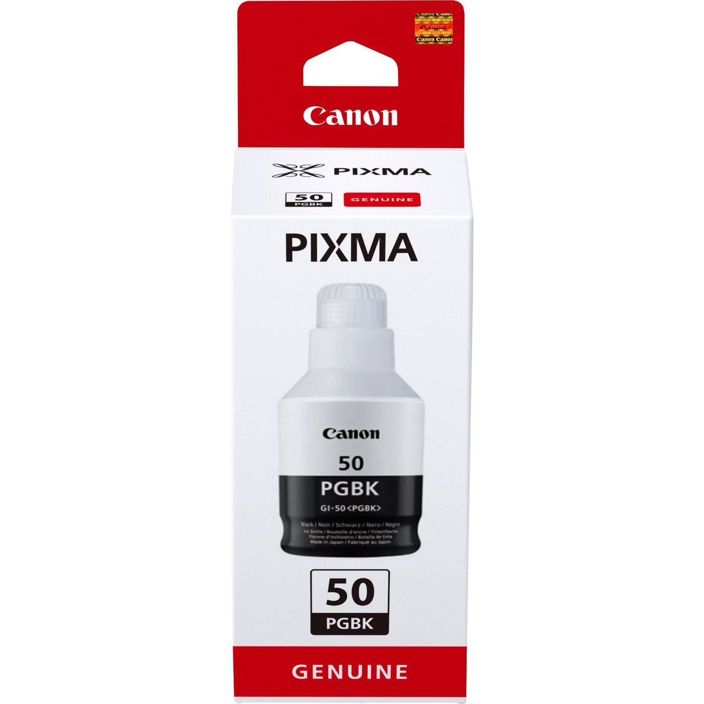 Canon GI50-PGBK Black Standard Capacity Ink Bottle 170 ml - 3386C001 - ONE CLICK SUPPLIES