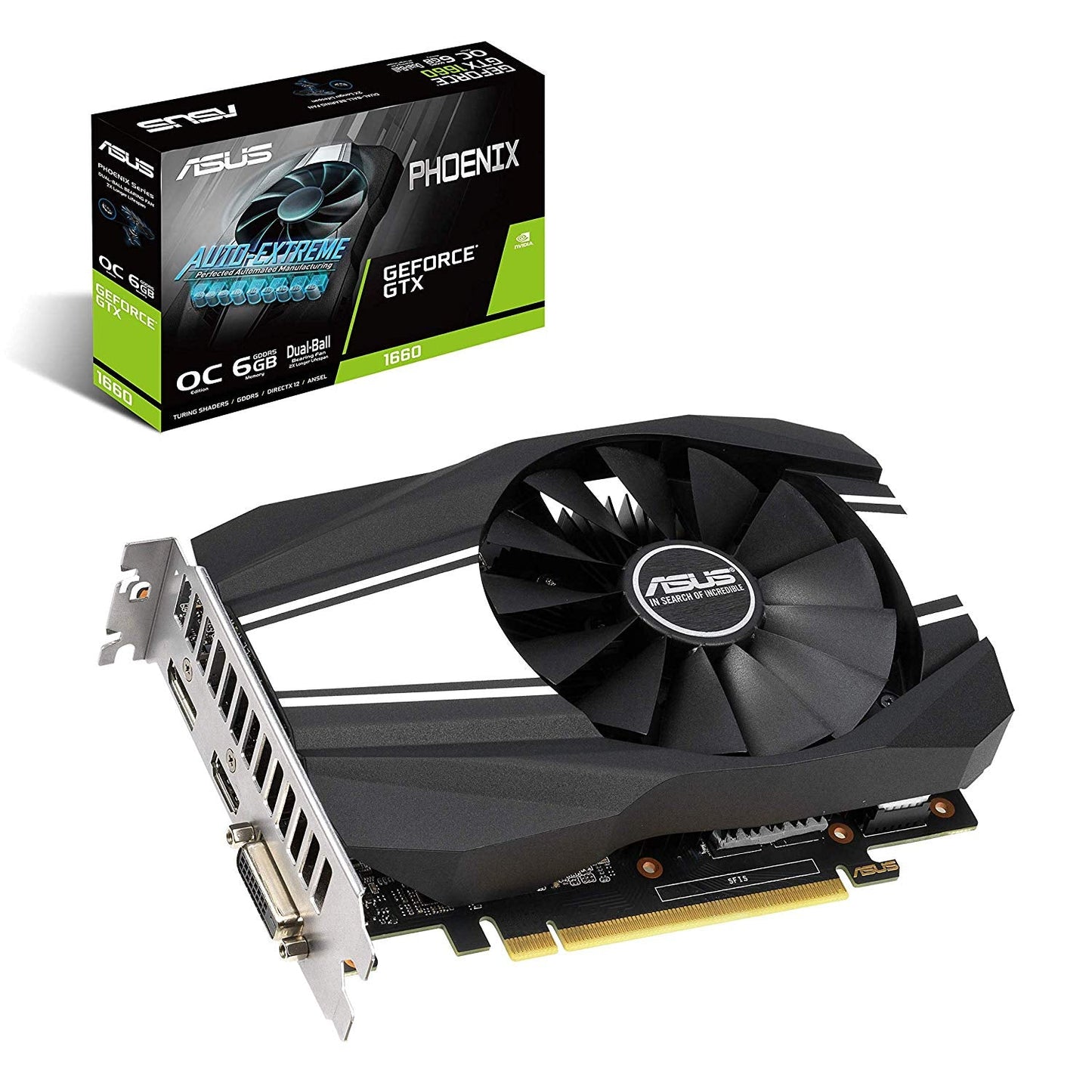 Asus Phoenix GTX 1660 OC 6GB DDR5 - ONE CLICK SUPPLIES