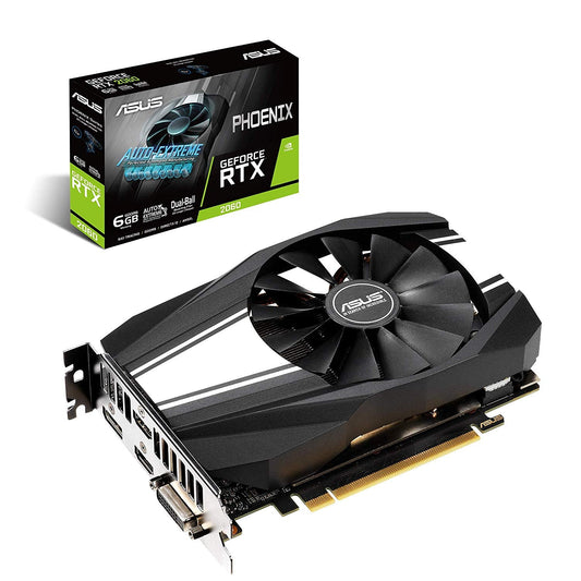 Asus Geforce Phoenix RTX 2060 6GB DDR6 - ONE CLICK SUPPLIES