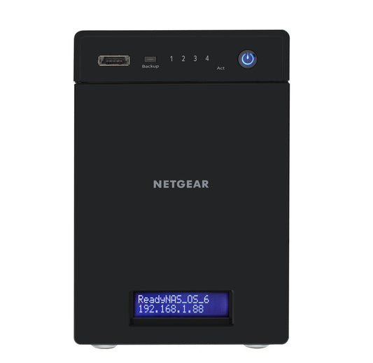 Netgear 8TB ReadyNAS 214 4 Bay Desktop NAS - ONE CLICK SUPPLIES