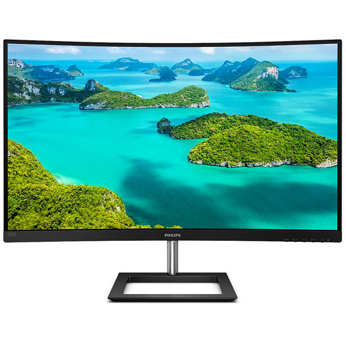 Philips 322E1C 31.5in QHD Curved Monitor - ONE CLICK SUPPLIES