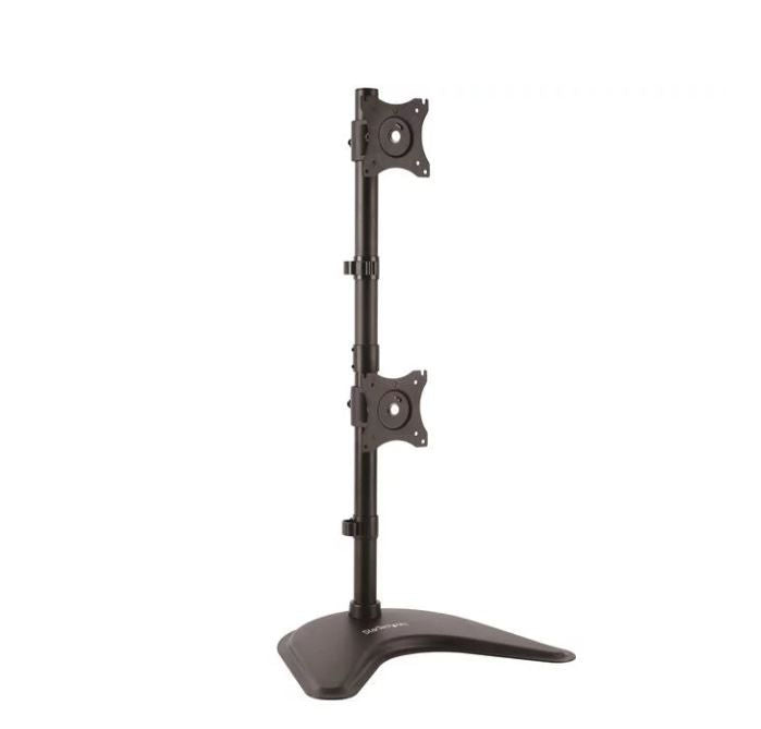 StarTech.com Vertical Dual Monitor Stand Steel - ONE CLICK SUPPLIES