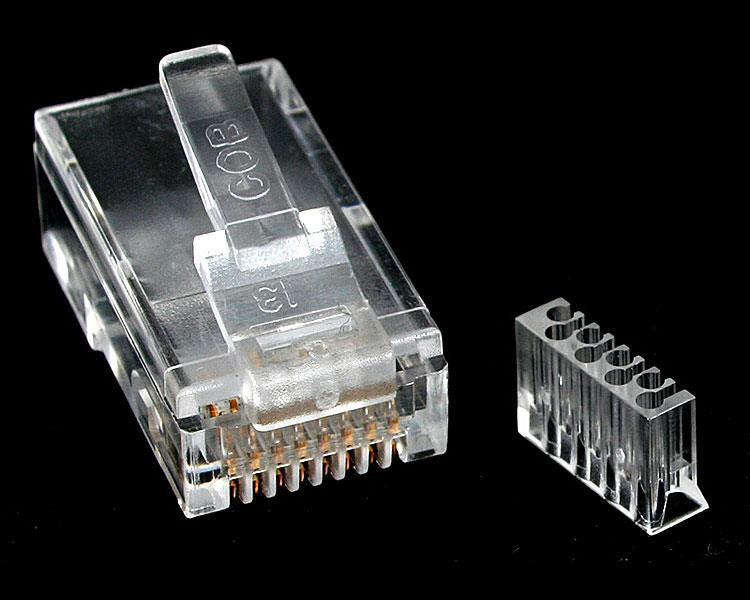 StarTech.com 50 x Cat6 Modular Plug for Solid Wire - ONE CLICK SUPPLIES