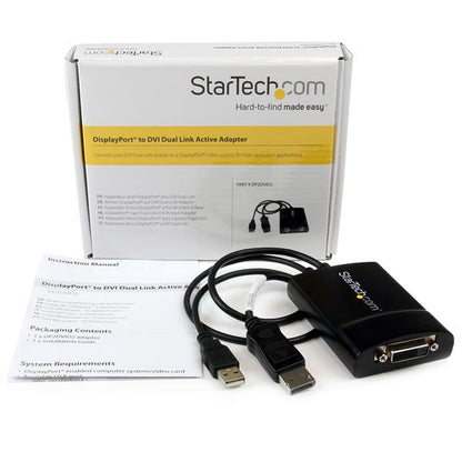 StarTech.com DP to DVI Active Adapter Converter - ONE CLICK SUPPLIES