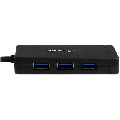 StarTech.com 3 Port USB 3.0 Hub with Gigabit Ethernet - ONE CLICK SUPPLIES