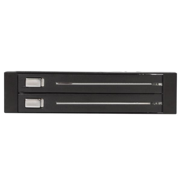 StarTech.com 2 Drive 2.5in Trayless SATA Mobile Rack - ONE CLICK SUPPLIES