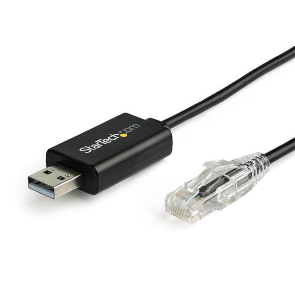 StarTech.com 1.8m Cisco Console Cable USB to RJ45 - ONE CLICK SUPPLIES