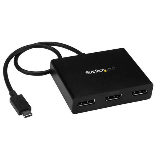 StarTech.com 3port USBC to DP MST Hub - ONE CLICK SUPPLIES