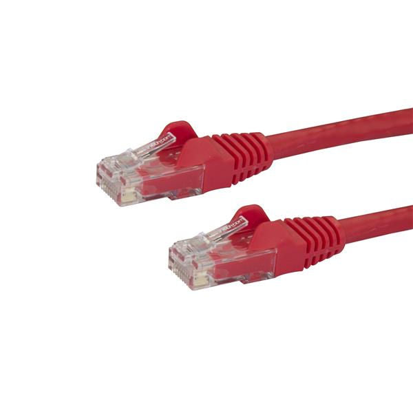 StarTech.com 75ft Red Snagless Cat6 UTP Patch Cable - ONE CLICK SUPPLIES