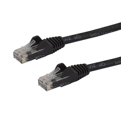 StarTech.com 1m Black Gigabit Snagless RJ45 UTP Cat6 Patch Cable - ONE CLICK SUPPLIES