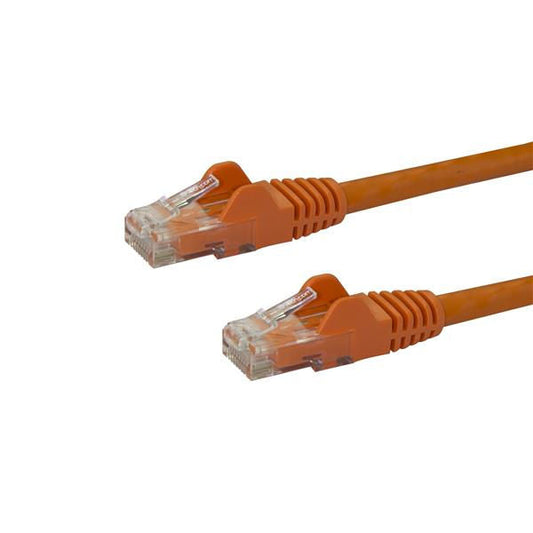 StarTech.com 1m Orange Snagless Cat6 UTP Patch Cable - ONE CLICK SUPPLIES