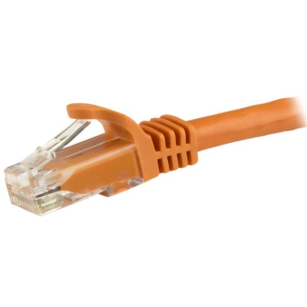 StarTech.com 1m Orange Snagless Cat6 UTP Patch Cable - ONE CLICK SUPPLIES