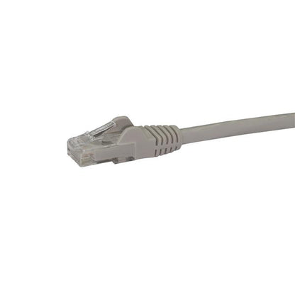 StarTech.com 15m Grey GB Snagless RJ45 UTP Cat6 Patch - ONE CLICK SUPPLIES